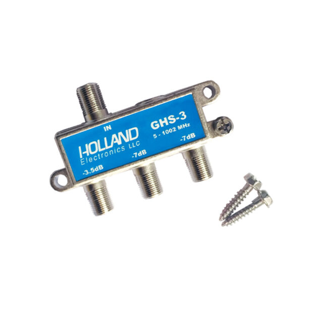 DERIVADOR SPLITTER HOLLAND 3 VIAS 1GHZ